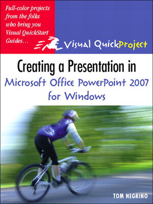 cover image of Creating a Presentation in Microsoft Office PowerPoint 2007 for Windows
